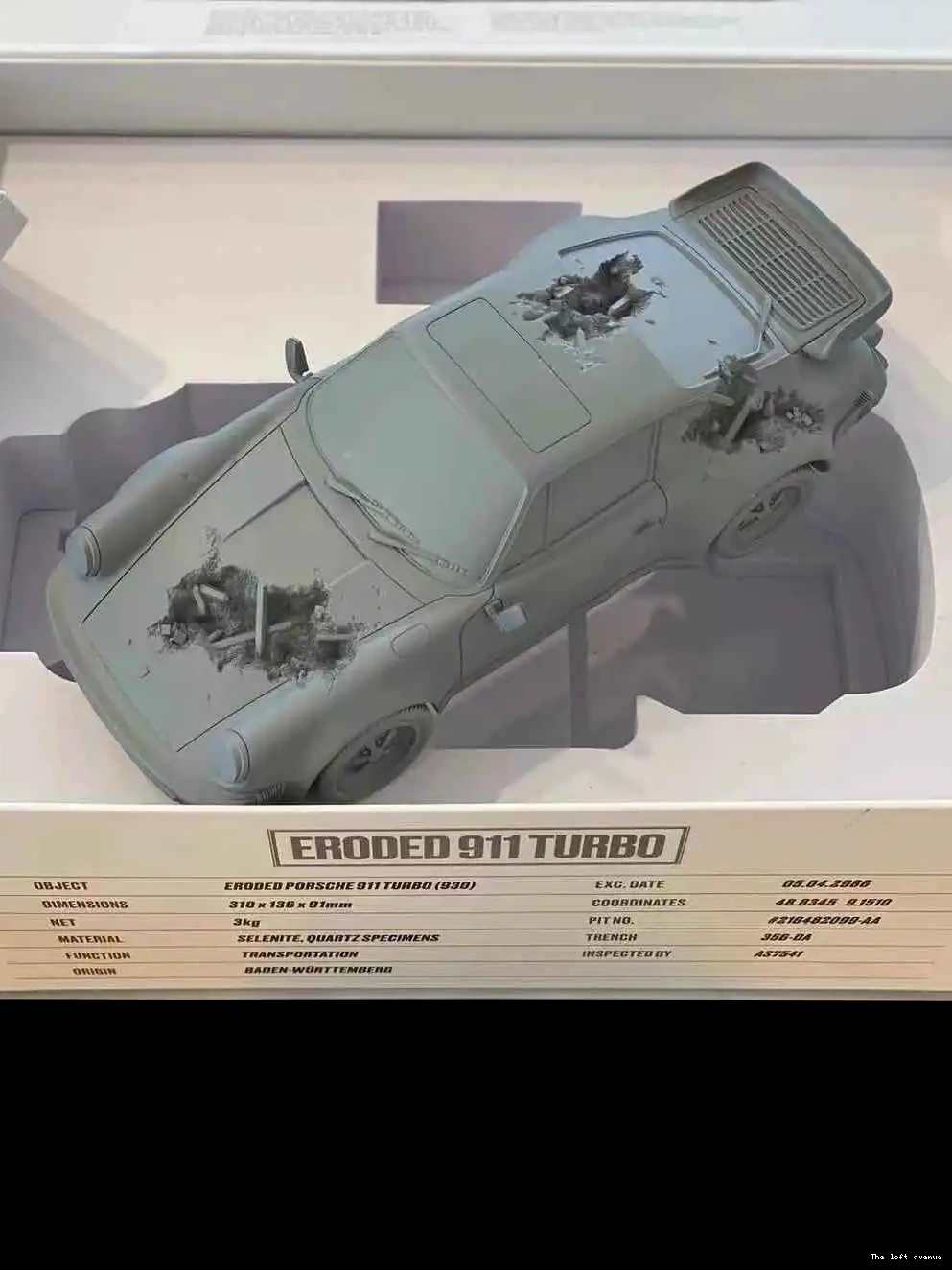 911 TURBO PORSCHE RELIC ERODED 0607
